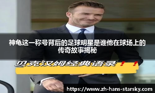 神龟这一称号背后的足球明星是谁他在球场上的传奇故事揭秘